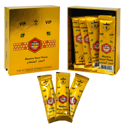 [Temp-HAM-005016] VIP ROYAL HONEY 20GM SACHETS BOX OF 12