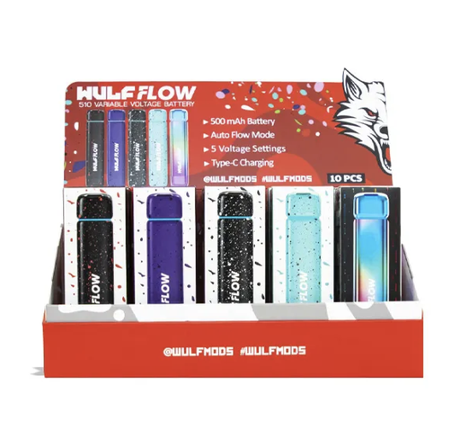 [Temp-HAM-005273] WULF FLOW 510 VOLTAGE BATTERY BOX OF 10