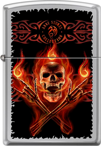 [Temp-HAM-005519] ZIPPO LIGHTER ANNE STOKES COLLECTION DESIGN