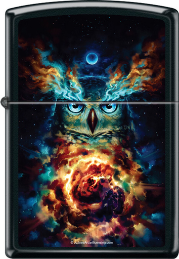 [Temp-HAM-005521] ZIPPO LIGHTER AUROWLA OWL DESIGN