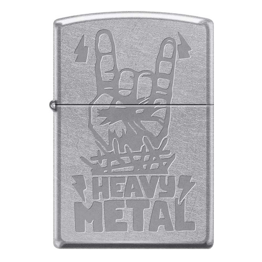 [Temp-HAM-005546] ZIPPO LIGHTER HEAVY METAL DESIGN