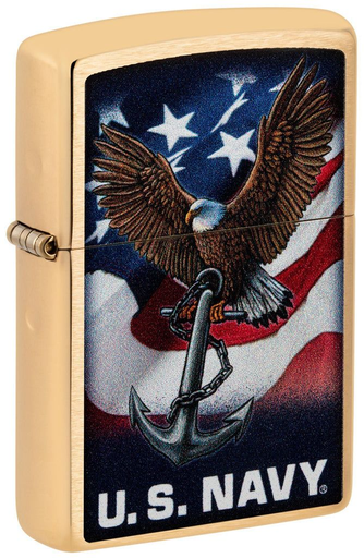 [Temp-HAM-005583] ZIPPO LIGHTER US NAVY DESIGN 48549
