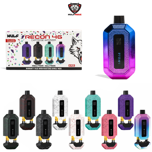 [WULF-26607] WULF RECON 4G DUAL CARTRIDGE VAPORIZER BOX OF 9
