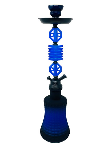 [ZEBR-14833] ZEBRA ANDREW 26" 1 HOSE HOOKAH ASSORTED COLORS