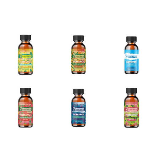 7 O'HEAVEN 50MG 7-OH HYDROXY KRATOM SHOTS BOX OF 12