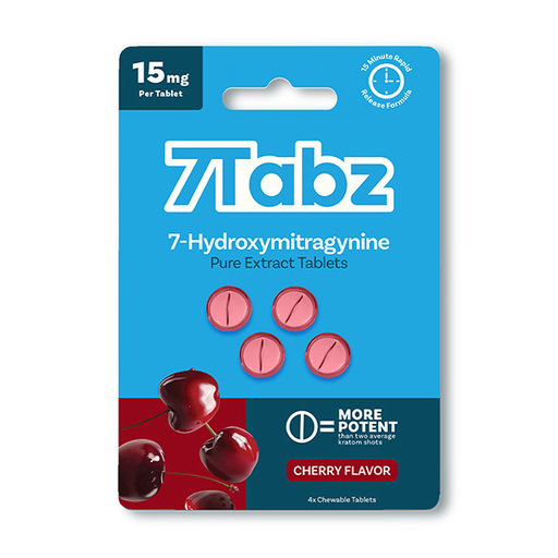 7TABZ 15MG 7-HYDROXY KRATOM BLISTER CAPSULES 4CT