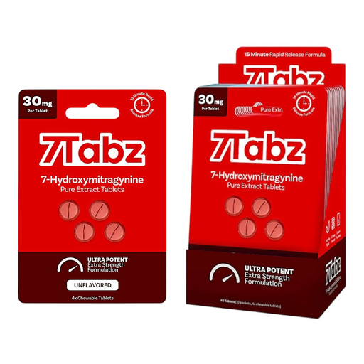 7TABZ 30MG 7-HYDROXY EXTRA STRENGTH KRATOM BLISTER CAPSULES 4CT