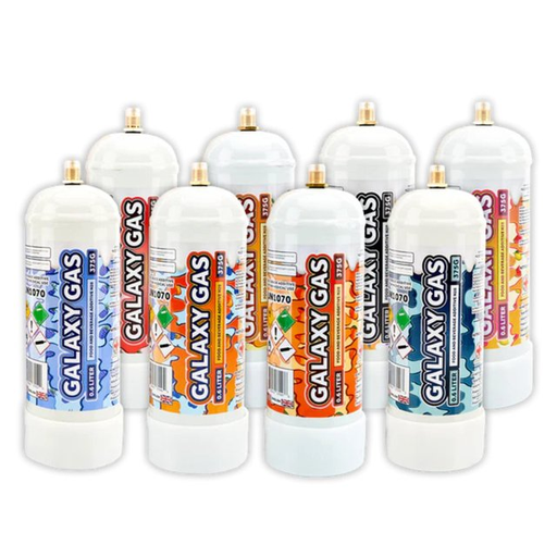 GALAXY GAS NITROUS OXIDE CREAM CHARGER 375G BOX OF 6