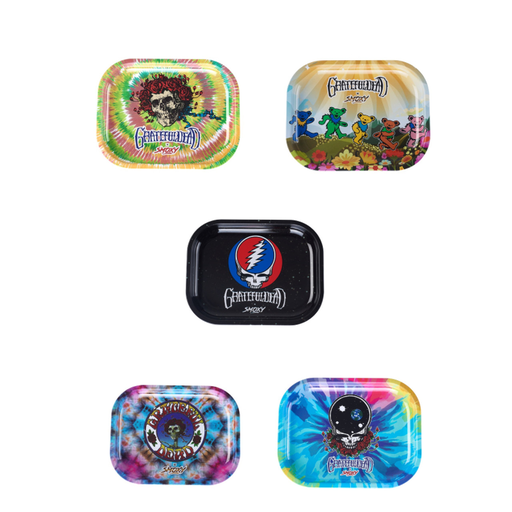 GRATEFUL DEAD X SMOXY METAL ROLLING TRAY ASSORTED DESIGNS