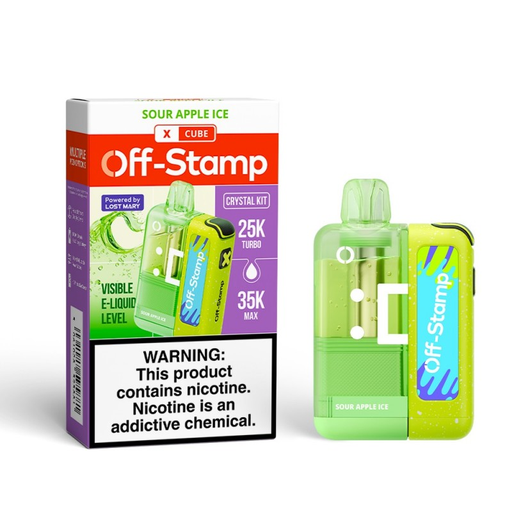 OFF-STAMP X-CUBE CRYSTAL CUBE 35K 5% DISPOSABLE KIT BOX OF 5