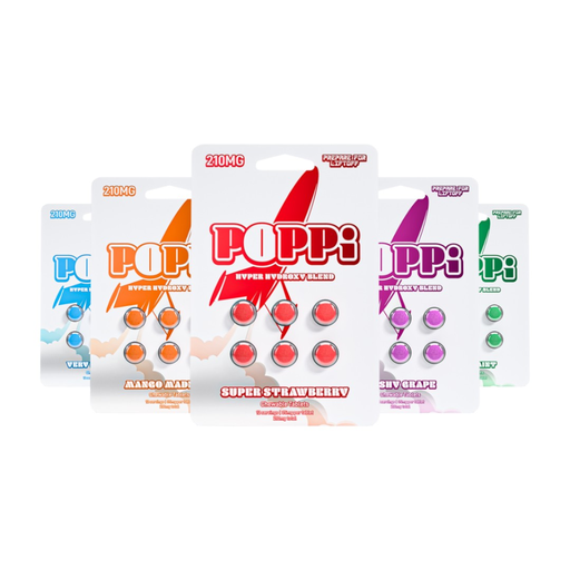 POPPI 35MG HYPER HYDROXY BLEND CHEWABLE TABLETS 6CT