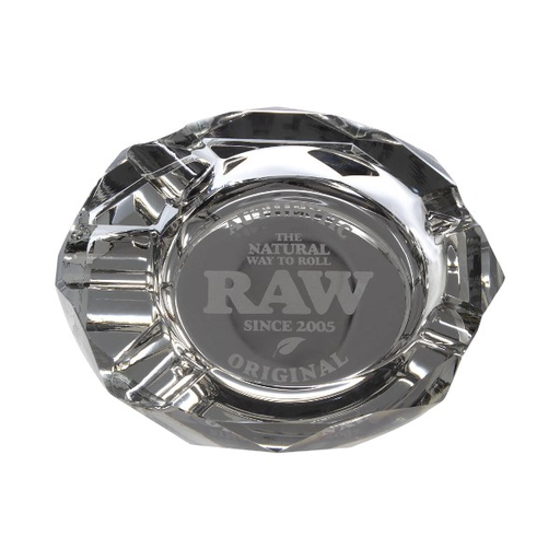 RAW PHAT OVAL GLASS ASHTRAY