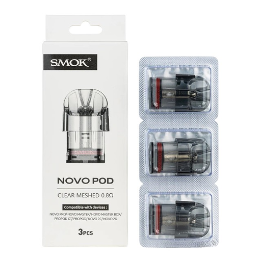 SMOK NOVO POD CLEAR MESHED 3CT