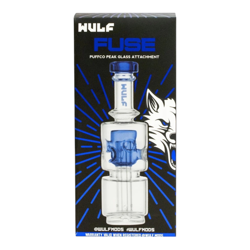 WULF FUSE PUFFCO PEAK GLASS ATTACHEMENT ASSORTED COLORS