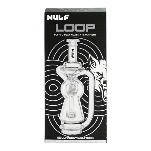 WULF LOOP PUFFCO PEAK GLASS ATTACHEMENT ASSORTED COLORS
