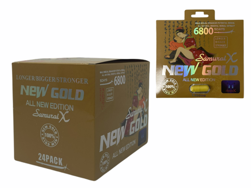 [INTREF01641] SAMURAI X NEW GOLD 6800MG BOX OF 24