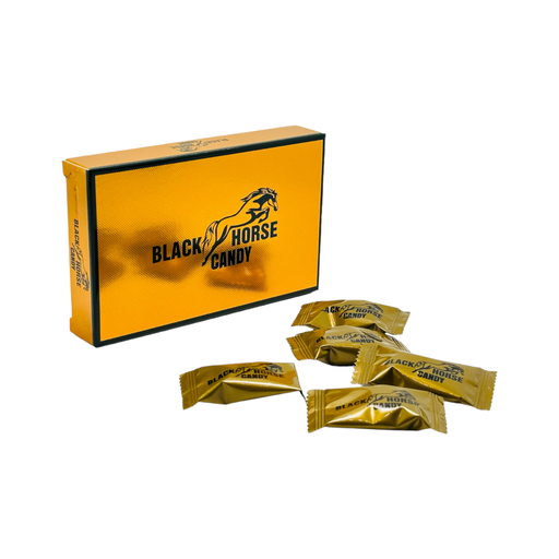 [BLAC-18400] BLACK HORSE CANDY MALE SUPPLEMENTS 4.3GM BOX OF 12