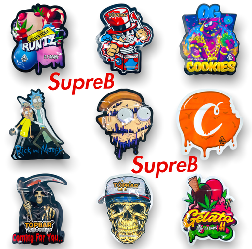 [INTREF04674] SUPREB MYLAR SMELL PROOF BAG 50CT