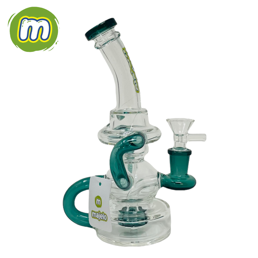 [INTREF04874] MAJELO GLASS WATER PIPE #MJ44310