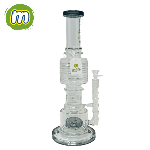 [INTREF04875] MAJELO GLASS WATER PIPE #MJ44327