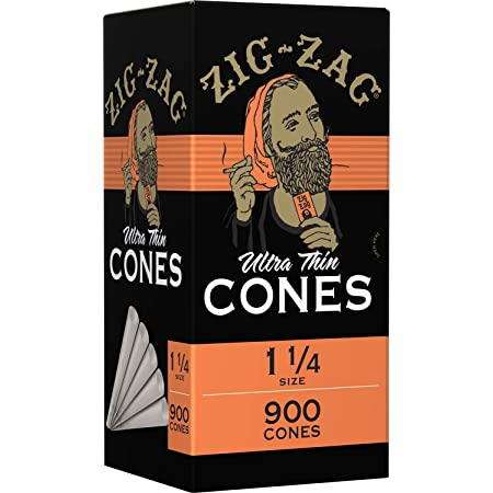 [INTREF05513] ZIG ZAG ULTRA THIN 98'S CONES 800CT