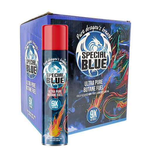 [ITM060720011097] SPECIAL BLUE 9X BUTANE 300ML BOX OF 12