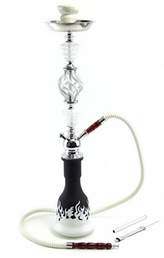 [ITM210920014394] ZEBRA SMOKE FREDDY 2 HOSE HOOKAH ASSORTED COLORS
