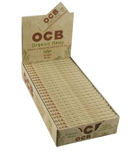 [ITM230620010124] OCB ORGANIC HEMP SINGLE WIDE PAPER 24CT