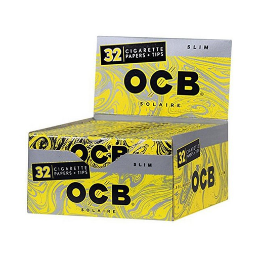 [ITM230620010125] OCB SOLAIRE CIGARETTE PAPERS + TIPS SLIM