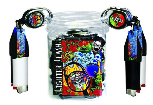 [ITM230620010231] MERCHANTS LIGHTER LEASH - TATTOO SERIES JAR