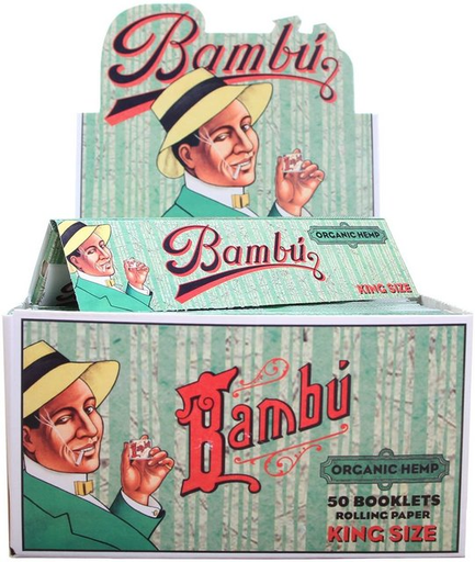 [ITM230620010247] BAMBU ORGANIC HEMP KING SIZE 50 BOOKLETS