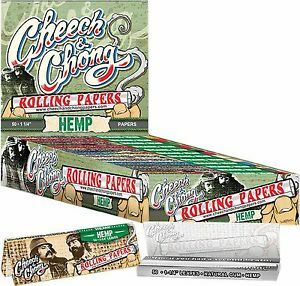 [ITM230620010268] CHEECH & CHONG 1.25 HEMP ROLLING PAPERS 50CT BOX OF 25
