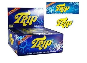[ITM230620010301] TRIP 2 KINGSIZE CLEAR CIGARETTE PAPERS 40CT BOX OF 24