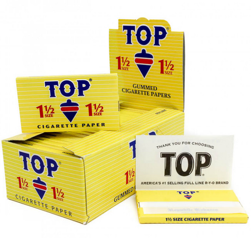 [ITM230620010317] TOP 1.5 24 BOOKLETS GUMMED CIGARETTE PAPERS