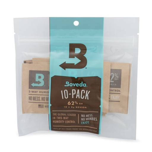 [ITM260121016010] BOVEDA 62% RH HUMIDITY CONTROL SIZE 8 10-PACK