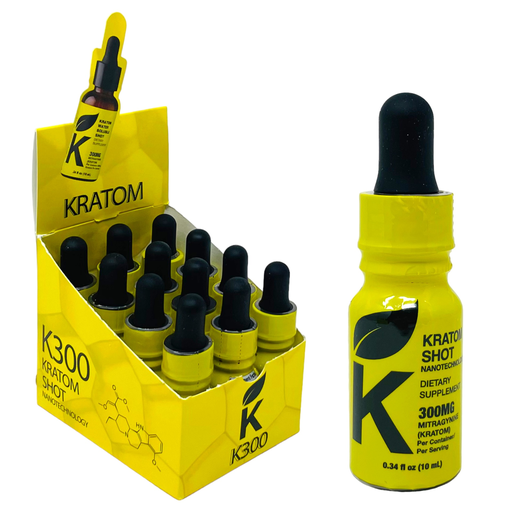 [K300-16783] K300 KRATOM SHOT 10ML BOX OF 12