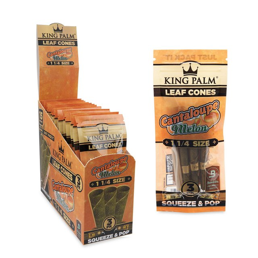 [KING-16844] KING PALM 1 1/4 LEAF CONES 3CT BOX OF 15