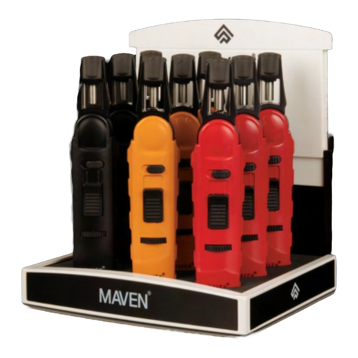 [MAVE-26179] MAVEN MODEL 7 TORCH LIGHTER BOX OF 9