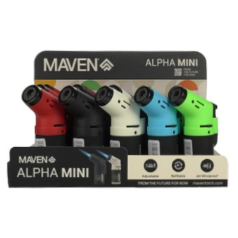 [MAVE-26199] MAVEN APLHA MINI TORCH LIGHTER BOX OF 15