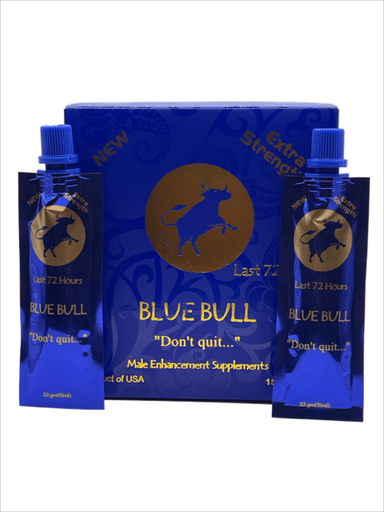[BLUE-20983] BLUE BULL DON’T QUIT HONEY BOX OF 15 POUCHES