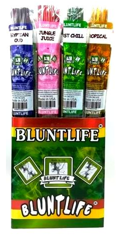 [BLUN-20486] BLUNTLIFE JUMBO INCENSE STICKS 19" 25CT BOX OF 24