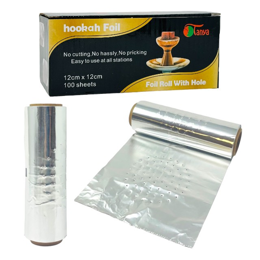 [TANY-24657] TANYA SMALL PRE-ROLL PUNCHED ALUMINIUM FOIL 100CT
