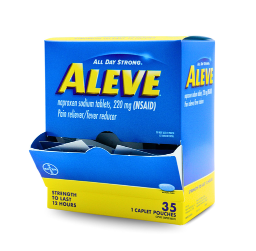 [Temp-HAM-000822] ALEVE NAPROXEN SODIUM TABLETS 1CT BOX OF 35