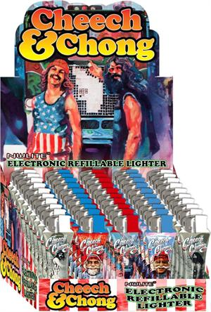 [CHEE-25488] CHEECH & CHONG CURVE LIGHTER #CC-LT-120&121&122 BOX OF 50