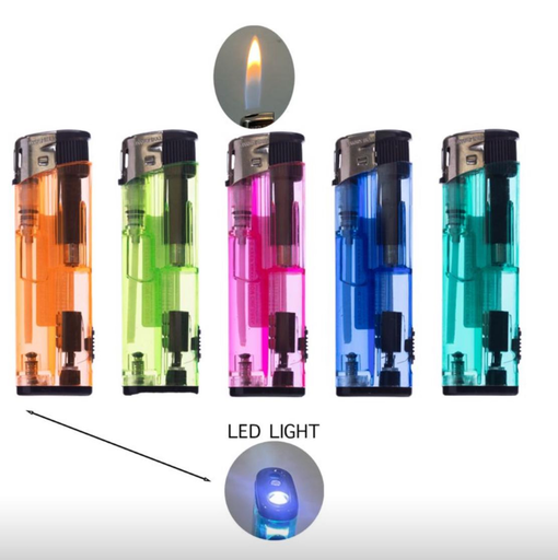 [Temp-HAM-000892] ANGRY BULL LED FLASH LIGHT LIGHTER BOX OF 50