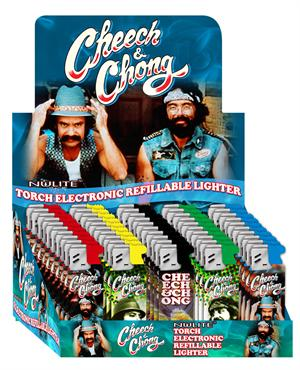 [CHEE-25491] CHEECH & CHONG TORCH LIGHTER #CC-LT-160&161&162 BOX OF 50