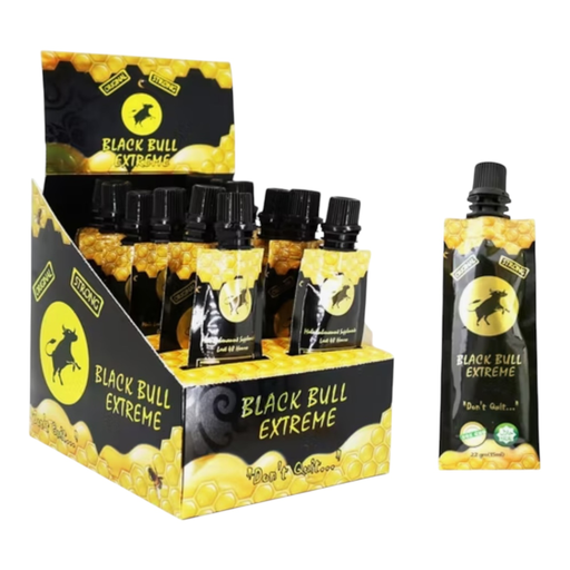 [Temp-HAM-001113] BLACK BULL SENSUAL ENHANCEMENT HONEY 22G BOX OF 12