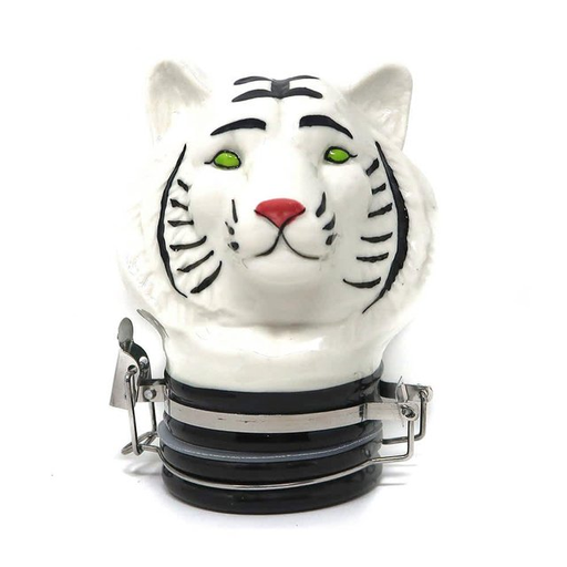 [Temp-HAM-001471] CONTAINED ART PORCELAIN JAR TIGER 250ML