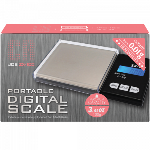 [Temp-HAM-001511] CR JDS ZX-100 PORTABLE DIGITAL SCALE 100G X 0.01G
