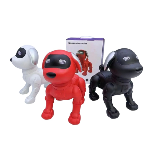 [Temp-HAM-001552] CUTE ROBOTIC DOG BLUETOOTH SPEAKER CH-M66